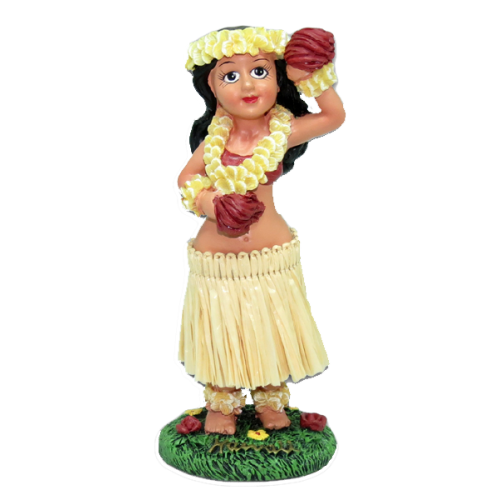 dashboard hawaiian girl